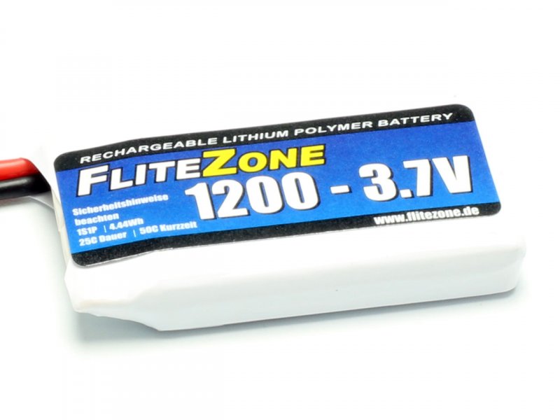 LiPo battery FliteZone 1200 - 3,7V, 11,95
