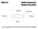 Benzinmotor NGH GT 9 (V2) (2. Wahl)