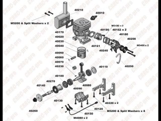 Benzinmotor CRRCpro GF40i (KIT), 245,00 €