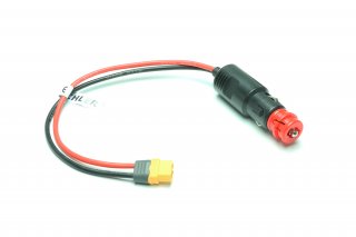 XT60 adapter cable -> cigarette lighter