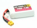 LiPo battery RED POWER XT 1100 - 7,4V