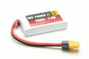 LiPo battery RED POWER XT 1300 - 7,4V