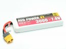 LiPo battery RED POWER XT 3000 - 7,4V