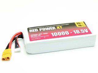 LiPo battery RED POWER XT 10000 - 18,5V
