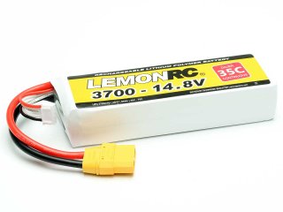 LiPo battery LEMONRC 3700 - 14.8V (35C)