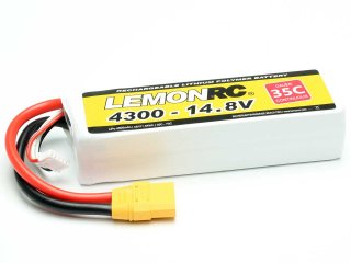 LiPo battery LEMONRC 4300 - 14.8V (35C)