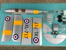 Tiger Moth DH.82 (yellow/silver) / 1400 mm