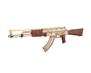 Sturmgewehr AK-47 (Lasercut Holzbausatz)
