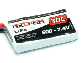 LiPo Akku Extron X2 500 - 7,4V (30C | 60C) XT30