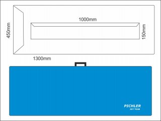 Flächenschutztaschen Sky Team 1300 x 450 mm (VE=1 Paar)