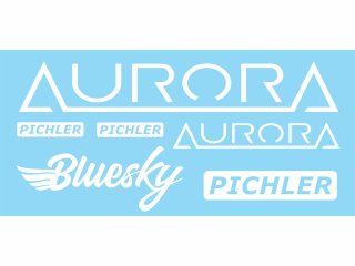 Dekorsatz Aurora (weiß)