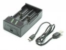 USB Ladegerät Li-Ion 18650