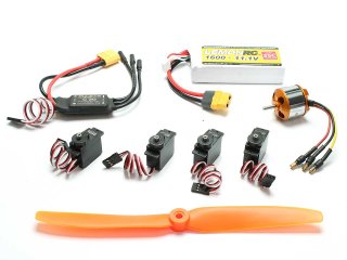 Antrieb + Servos Revo P3