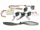 Antrieb + Servos Crack Fokker