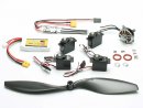 Antrieb + Servos Gee Bee