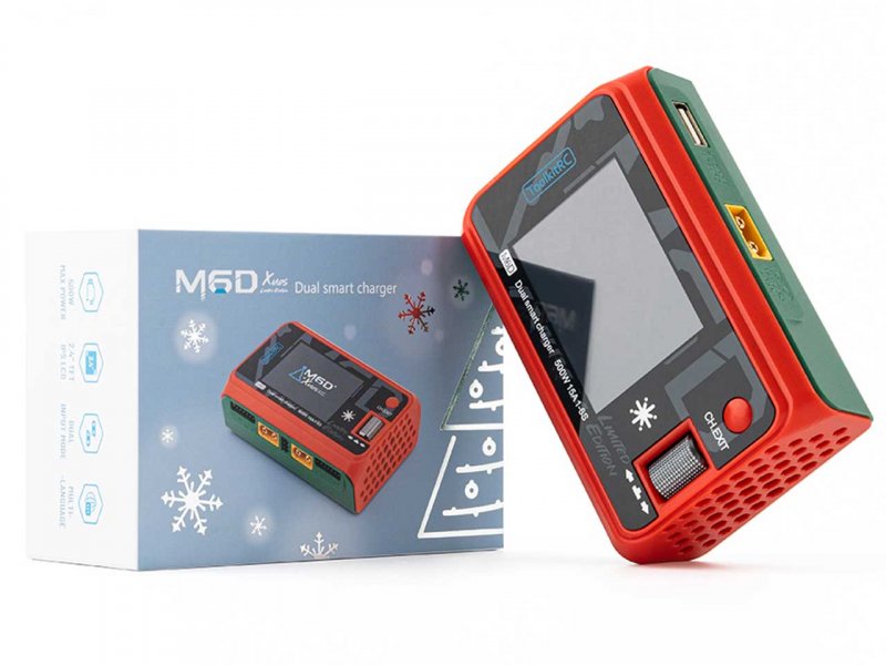 Charger ToolkitRC M6D X'Mas 500W (DC 12-24V)