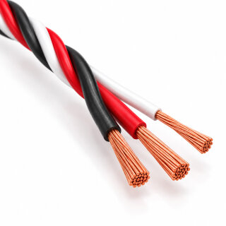 Servokabel Premium 2x0,50 + 1x0,30mm² Fut. (VE=10m)