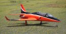 Viper Jet Turbine orange-schwarz (Voll GFK) / 2230 mm