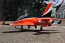 Viper Jet Turbine orange-schwarz (Voll GFK) / 2230 mm