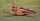 Viper Jet Turbine orange-schwarz (Voll GFK) / 2230 mm