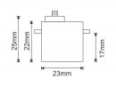 Servo MASTER S2112 / 500 mm wire (4 pcs.)