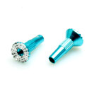 Aluminium Transmitter Stick M3 wide (Futaba, Spektrum)