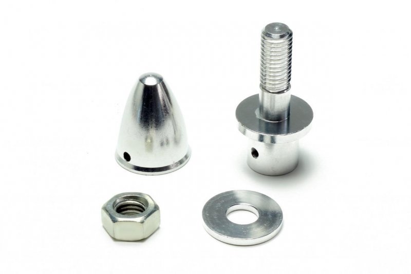 JAMARA Propeller Adapter Mit Schlüssel – Für 3,17 Mm Welle, 5,5 Mm Aufnahme