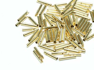 Gold Bullet Connector female 2,0 mm (50pcs.)