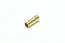Gold Bullet Connector female 3.5mm (50pcs.)