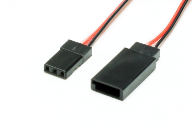 JR Servo Patch Kabel Stecker Zu Stecker 10cm 15cm 20cm 30cm 50cm 26AWG