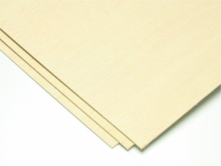 Poplar plywood 3.0 x 300 x 600 mm (2 pcs.)