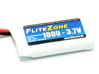 LiPo Akku FliteZone 1000 - 3,7V (Sky Drone u.a.)