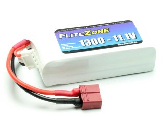 LiPo Akku FliteZone 1300 - 11,1V + T Stecker