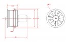 Ducted Fan Unit 64mm / 3900 KV