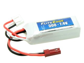 LiPo Battery FliteZone 300 - 7,4V (JST/BEC)