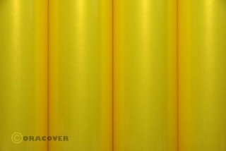 Bügelfolie Oracover perlmutt gelb (2 Meter)