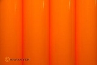 Bügelfolie Oracover fluoresz. signalorange (2 Meter)