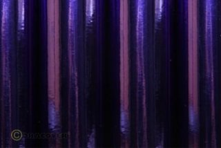 Bügelfolie Oracover chrom violett (2 Meter)