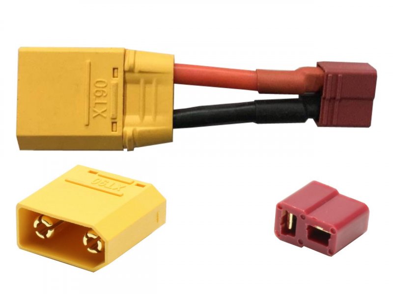 Ladeadapter: XT90 Auf 4 Mm Bananenstecker – Für Akkus & Ladegeräte
