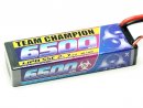LiPo Akku Team Champion 6500 - 7.4V | 55C | T Stecker