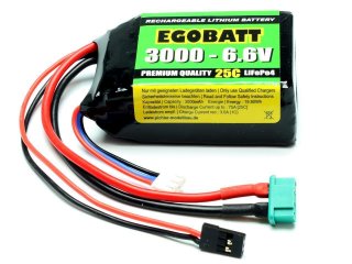 LiFe Akku EGOBATT 3000 - 6.6V (25C)