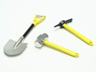 Shovel, Hammer and Pick