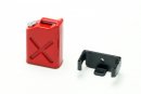 Gasoline Canister square red 1/10