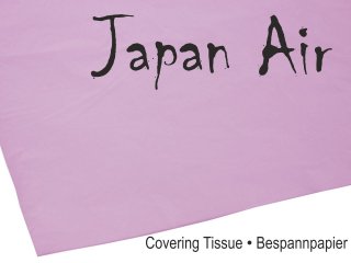 JAPAN AIR Bespannpapier 16g pink 500 x 690 mm (10 St.)