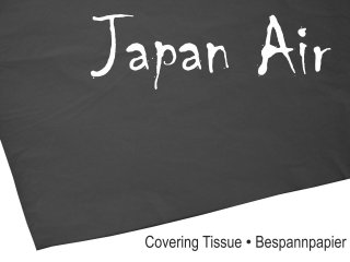 Japan Air Covering Tissue 16g black 500 x 690mm (10 Pcs.)
