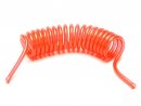 Spiral Tubing  Ø 5.0 mm red / 1 Meter